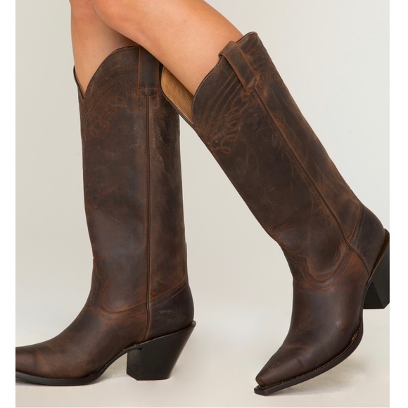 SHYANNE WOMEN'S CHARLENE TALL WESTERN BOOTS - SNIP TOE - Picture 2 of 11